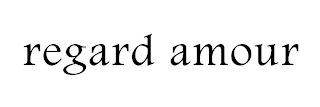 REGARD AMOUR logo