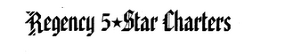 REGENCY 5 STAR CHARTERS logo