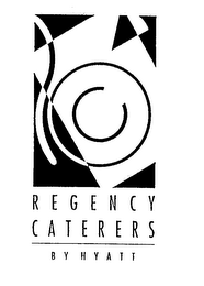 REGENCY CATERERS BY HYATT logo