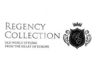 REGENCY COLLECTION OLD WORLD STYLING FROM THE HEART OF EUROPE logo