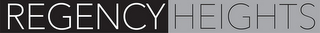 REGENCY HEIGHTS logo