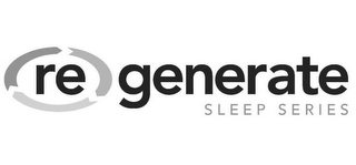 REGENERATE SLEEP SERIES logo