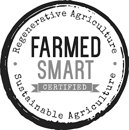 ·REGENERATIVE AGRICULTURE· FARMED SMARTCERTIFIED SUSTAINABLE AGRICULTURE logo