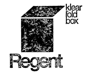 REGENT KLEAR FOLD BOX logo