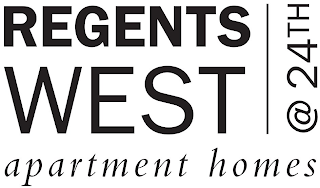 REGENTS WEST APARTMENT HOMES @ 24TH logo