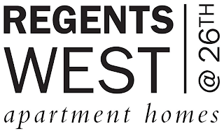 REGENTS WEST APARTMENT HOMES @ 26TH logo