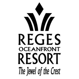 REGES OCEANFRONT RESORT THE JEWEL OF THE CREST logo