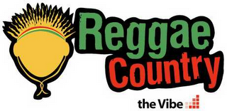 REGGAE COUNTRY, THE VIBE logo