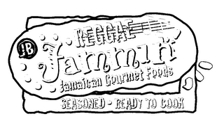 REGGAE JAMMIN' JAMAICAN GOURMET FOODS SEASONED - READY TO COOK logo