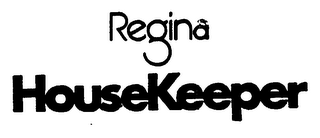 REGINA HOUSEKEEPER logo