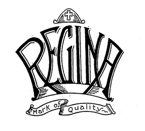 REGINA MARK OF QUALITY logo