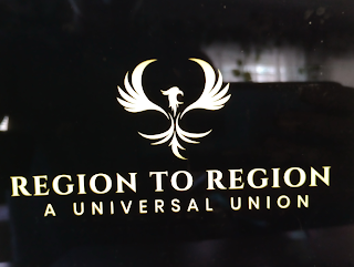 REGION TO REGION A UNIVERSAL UNION logo
