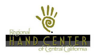 REGIONAL HAND CENTER OF CENTRAL CALIFORNIA logo