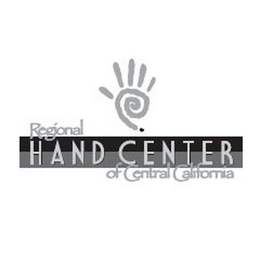 REGIONAL HAND CENTER OF CENTRAL CALIFORNIA logo