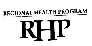 REGIONAL HEALTH PROGRAM RHP logo