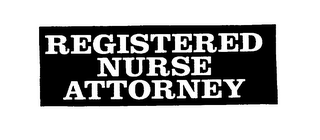REGISTERED NURSE ATTORNEY logo