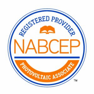 REGISTERED PROVIDER NABCEP PHOTOVOLTAIC ASSOCIATE