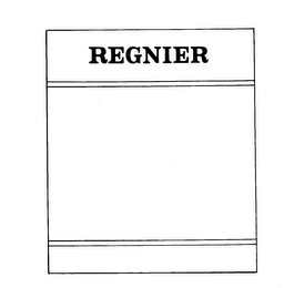 REGNIER logo