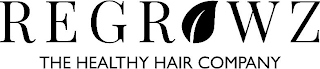 REGROWZ THE HEALTHY HAIR COMPANY logo