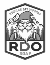 REGULAR DAY OFF SOAP RDO SOAP logo