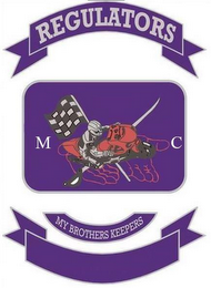 REGULATORS MC MY BROTHERS KEEPERS logo