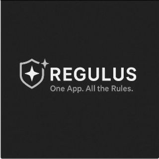 REGULUS ONE APP. ALL THE RULES. logo