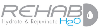 REHAB HYDRATE & REJUVENATE H2O logo
