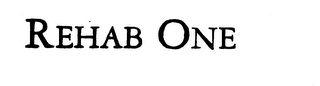 REHAB ONE logo