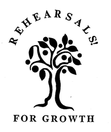 REHEARSALS! FOR GROWTH logo