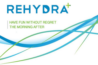 REHYDRA+ HAVE FUN WITHOUT REGRET THE MORNING AFTER logo