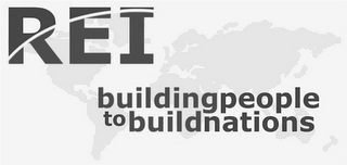 REI BUILDINGPEOPLE TO BUILDNATIONS logo