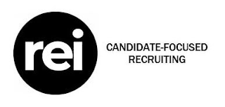 REI CANDIDATE-FOCUSED RECRUITING logo