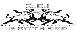 R.E.I  G&O REAL ESTATE INVESTING BROTHERS logo