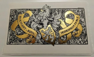 REICHSRAT V. BUHL DEIDESHEIM PFALZ logo