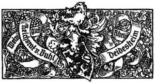 REICHSRAT V. BUHL WEINGUT DEIDESHEIM RHEIN PFALZ logo