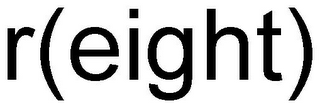 R(EIGHT) logo