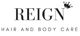 REIGN HAIR AND BODY CARE logo
