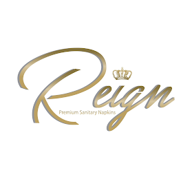 REIGN PREMIUM SANITARY NAPKINS logo