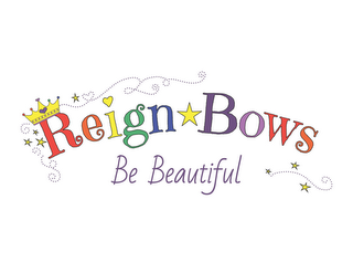 REIGNBOWS BE BEAUTIFUL logo