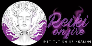 REIKI ON FIRE INSTITUTION OF HEALING logo