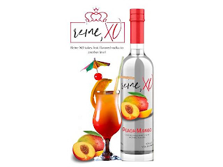 REINE, XO REINE XO TAKES FRUIT FLAVORED VODKA TO ANOTHER LEVEL logo
