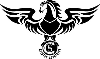 REINING AUTHORITY C S logo