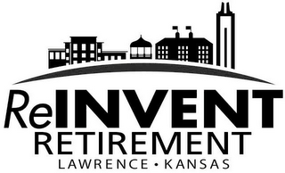 REINVENT RETIREMENT LAWRENCE · KANSAS logo