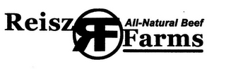 REISZ RF FARMS ALL-NATURAL BEEF logo