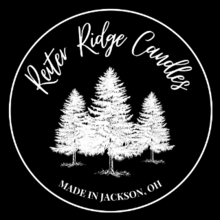 REITER RIDGE CANDLES MADE IN JACKSON, OH logo