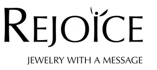 REJOICE JEWELRY WITH A MESSAGE logo