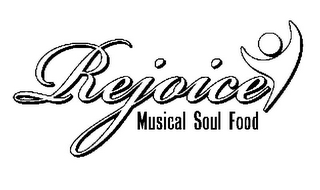 REJOICE MUSICAL SOUL FOOD logo