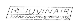 REJUVINAIR STEAM SANITIZING SPECIALISTS logo