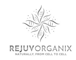 REJUVORGANIX NATURALLY, FROM CELL TO CELL logo