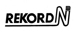 REKORD N logo